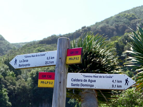 Auch hier waren die Wanderwege wieder gut ausgeschildert