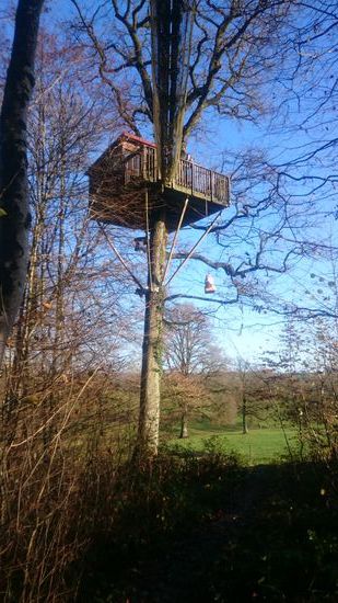 Unser wunderschönes Baumhaus