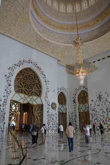 Der Eingang zur Moschee (Zum Gebetsraum)