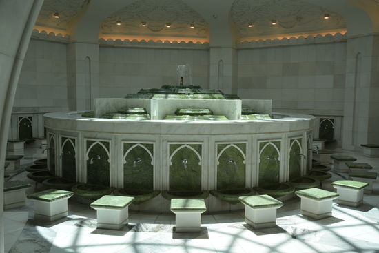 unterirdischer Waschraum