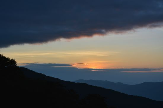 Auch noch Sonnenuntergang