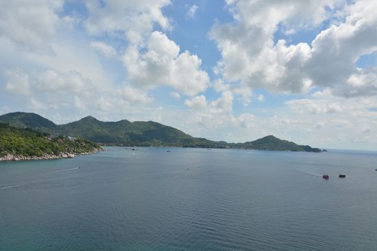 Blick auf Koh Tao