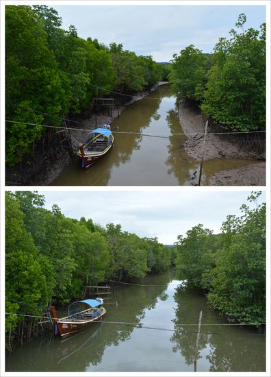 Der Unterschied zwischen Ebbe und Flut...