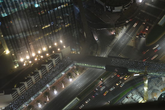 Der Skywalk (Die Verbindung zwischen Dubai Mall und der Metro)