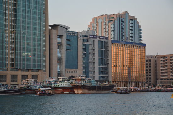 Die alten Boote am Creek