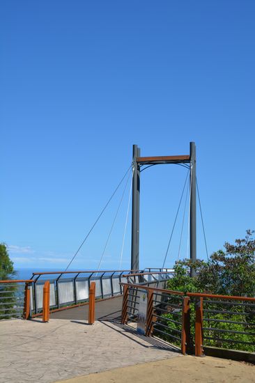 schicke Aussichtsplattform