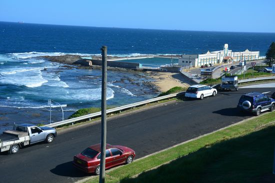 Das Strandbad in Newcastle