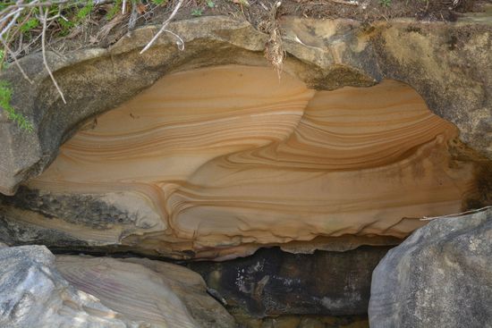 'Cappuccino' Felsen am Resolute Beach 