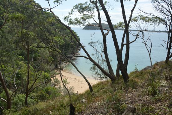 Resolute Beach von oben