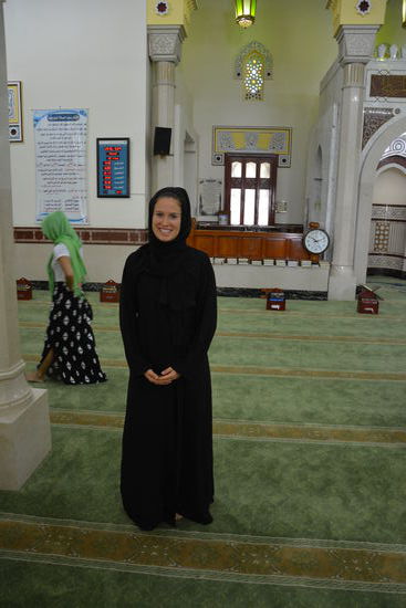 Clara in Abaya 