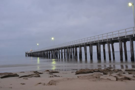 Sonnenaufgang, nur leider ohne Sonne...