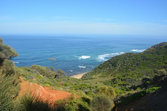 Blick zum Wreck Beach