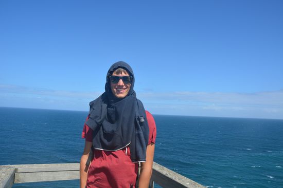 Es war sehr windig und die Ohren wurden kalt, in der Sonne war es aber immernoch schön warm 