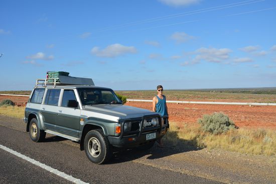 Pinkelpause im Nirgendwo