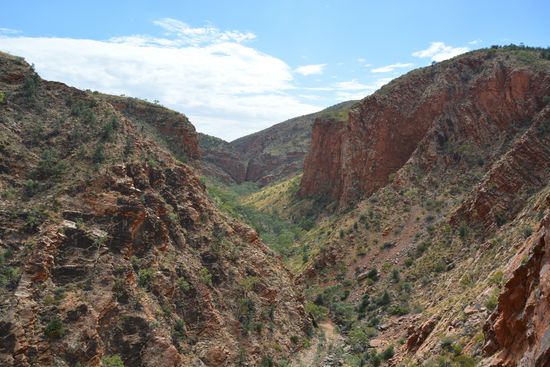Blick in den Serpentine Gorge