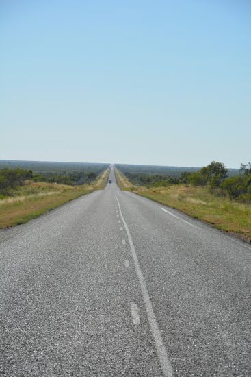 Der Overlanders Way in Richtung Osten