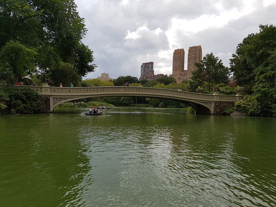 Ruderboot fahren im Central Park