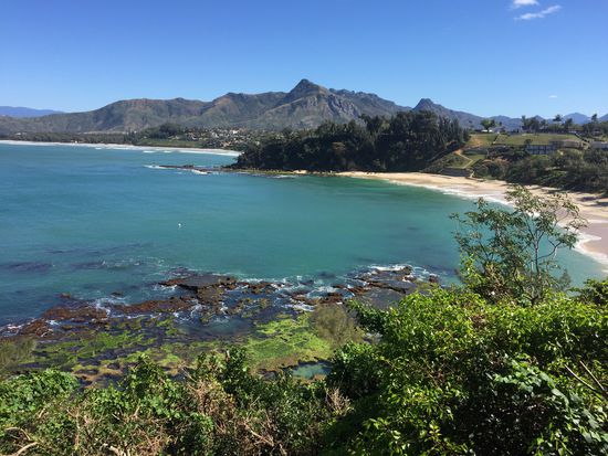 "Plage Libanona" und der Blick von der Terrasse