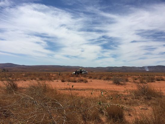 Endlose Weiten... RN 13... Keine Ahnung, wie die auf die Bezeichnung Straße kommen.