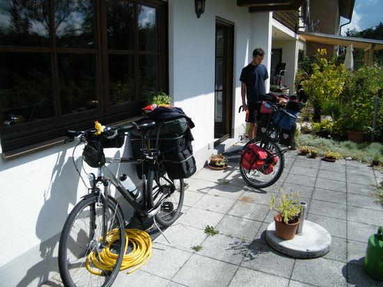 Alles aufgepackt, es kann losgehen!