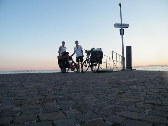 Letzte Pause in Garda