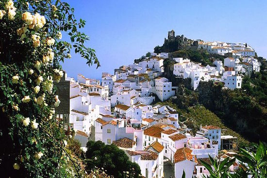 Die "weiße Stadt" Mijas, also das eigentlich Dorf, ist ca. 2,5 km von unserem Haus entfernt.