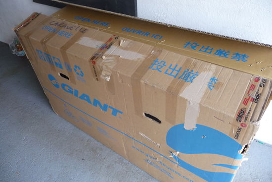 Thomas verpackte die Räder wieder ganz sorgfältig.