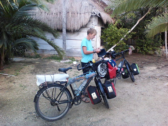 Kurze Streckenplanung und los