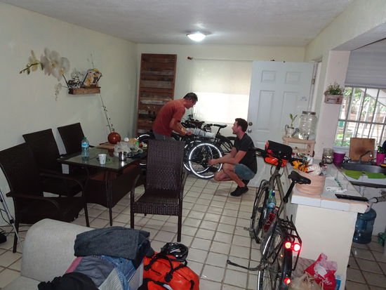 Fachsimpeln unter Radfahrern