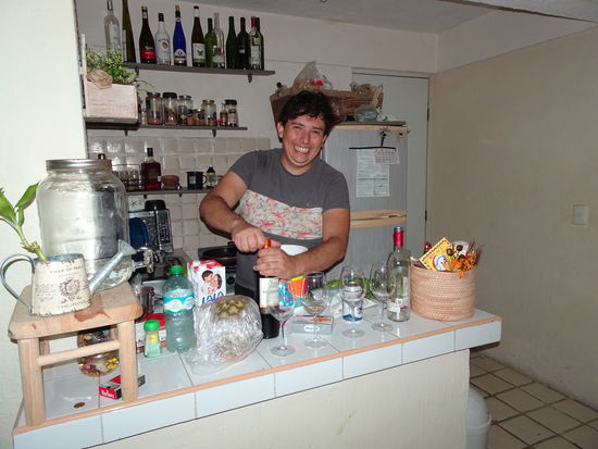 Abends kocht der Chefkoch sogar für uns   danke!