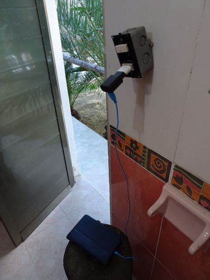 Feuchtraumsteckdose ?