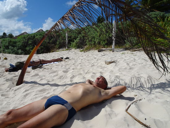 Ja, wir haben uns auch ausgeruht.