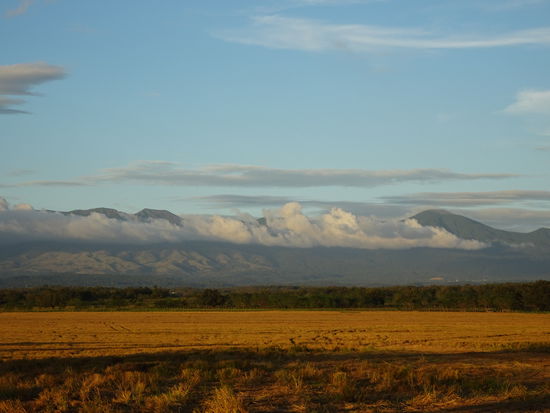 Kurz nach Liberia, im weichen Abendlicht.