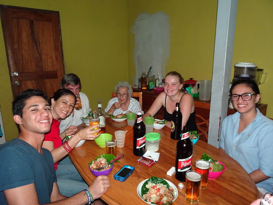 Vielen Dank für eure Gastfreundschaft!!