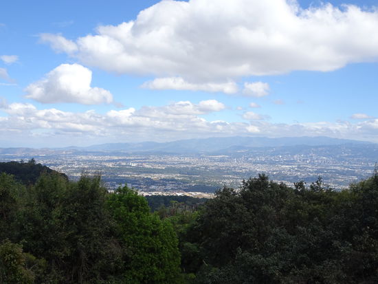 Da wollen  wir jetzt  gleich hin: Blick auf Guatemala City