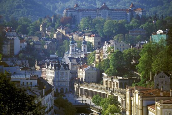 Blick über die Stadt.