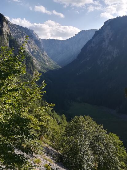Blick in den Sušica-Canyon