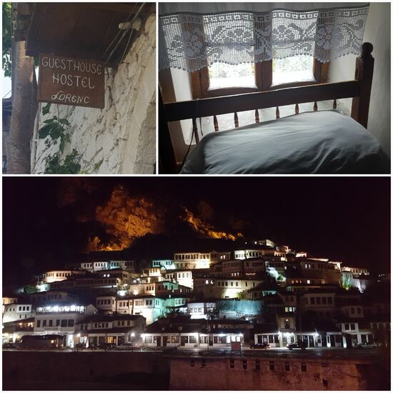 Das Gebäude ist 400 Jahre alt und auch etwas altertümlich eingerichtet. Aber die Besitzer sind nett und ich habe das 5er Zimmer für mich allein.