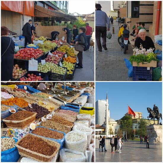Markttreiben und Sightseeing