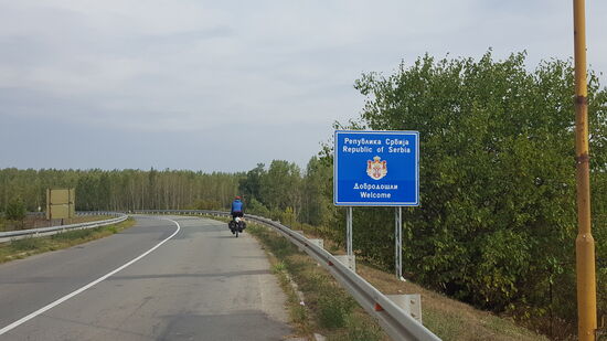 Serbien Radfahren In Der Vojvodina