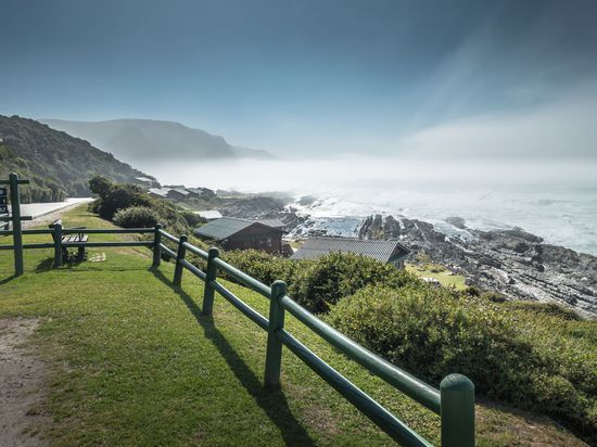 Blick vom Storms River Rest Camp
