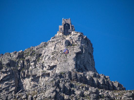 Gondel am Table Mountain