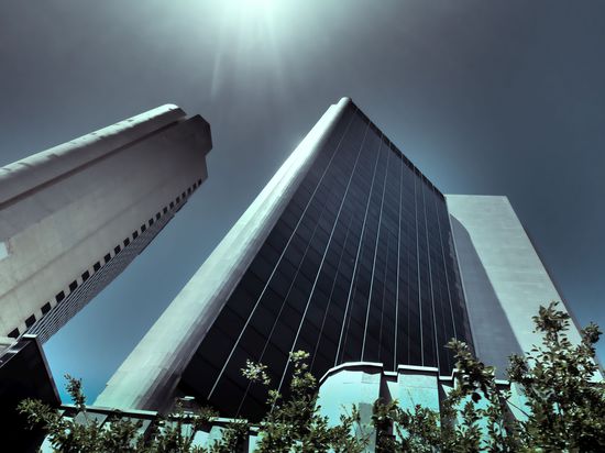 Hochhäuser in Kapstadt Downtown