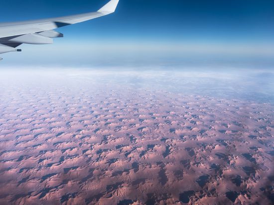 Irgendwo über der Sahara