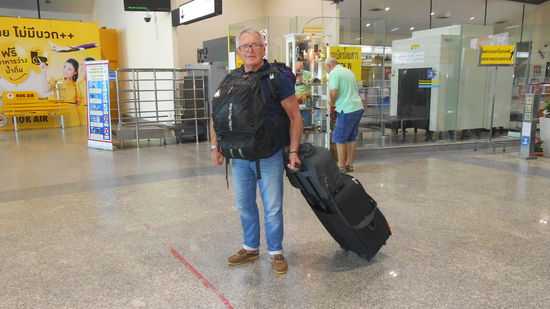 Anreise über Udon Thani am 8.1.