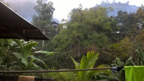 Früh am Morgen,das Dorf schläft noch (ausser dem Federvieh)