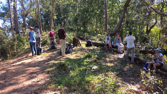 Erste Pause nach ca 2 Stunden.