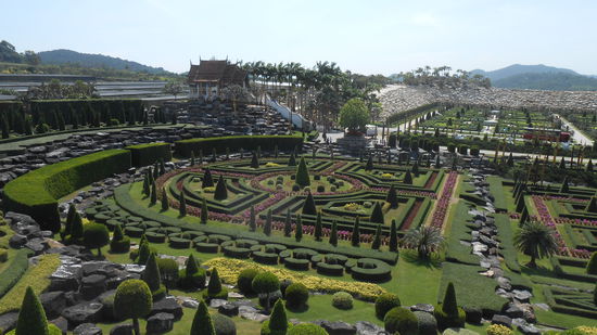 Französischer Garten,dem Garten von Schloss Versailles nachgebaut.