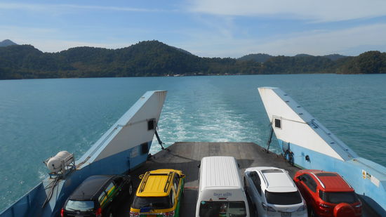 Abfahrt von Kho Chang am 4.1.