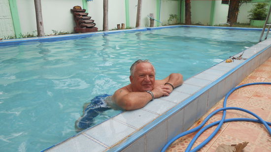 Kleine Abkühlung tut gut.